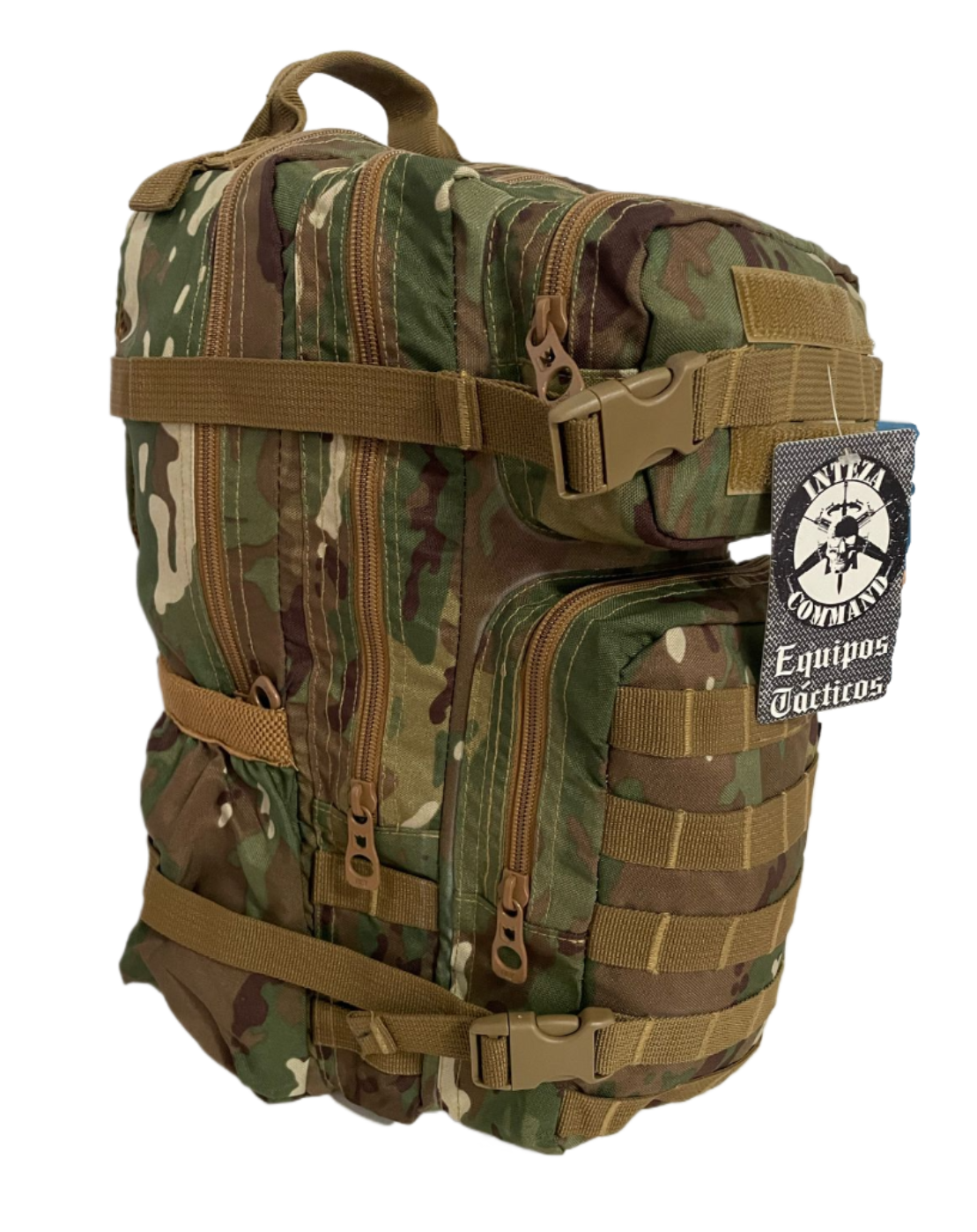 Mochila Táctica 40L Camuflaje Multicam