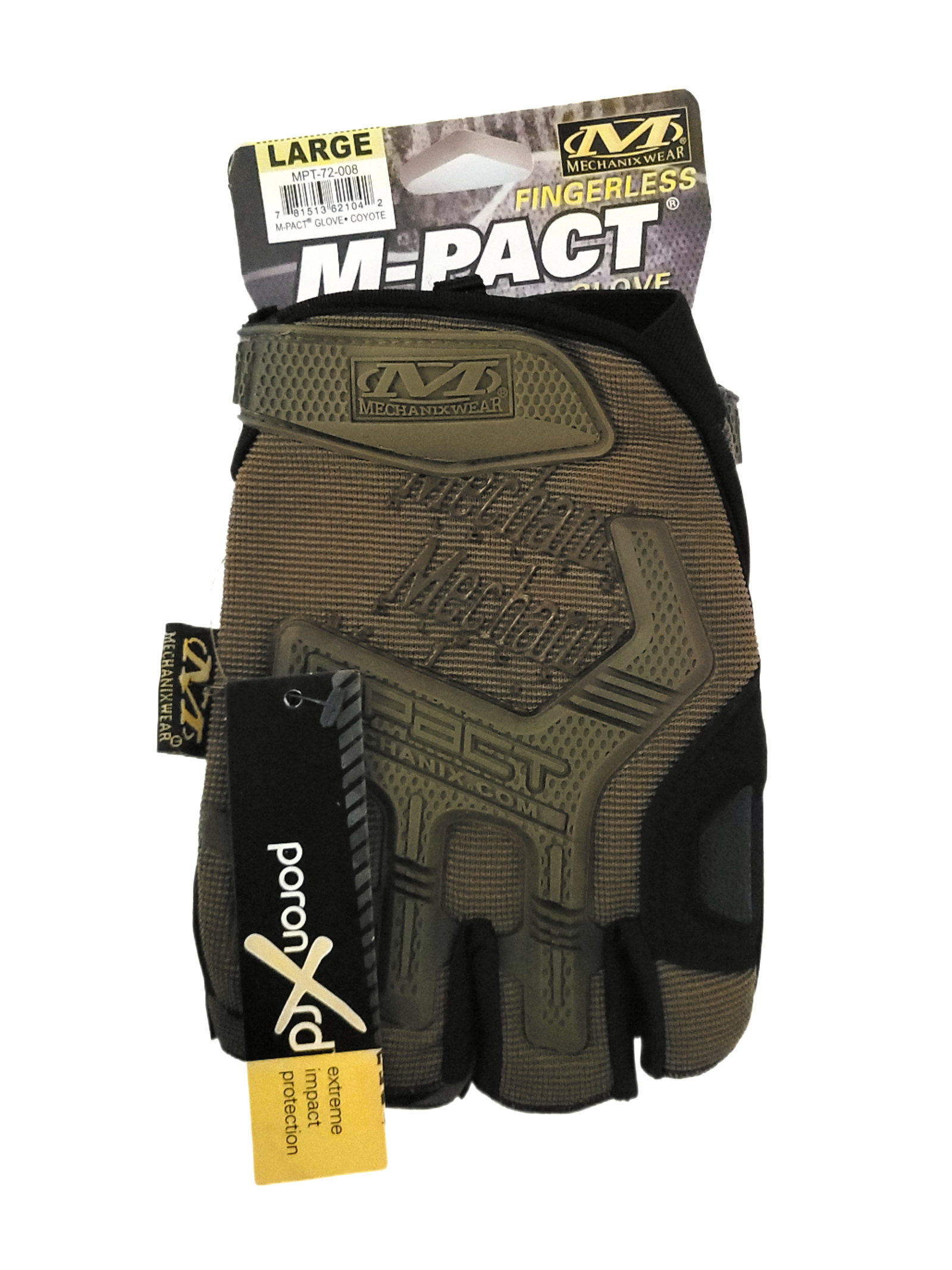 Mitones Tácticos M-Pact MECHANIX WEAR / Coyote